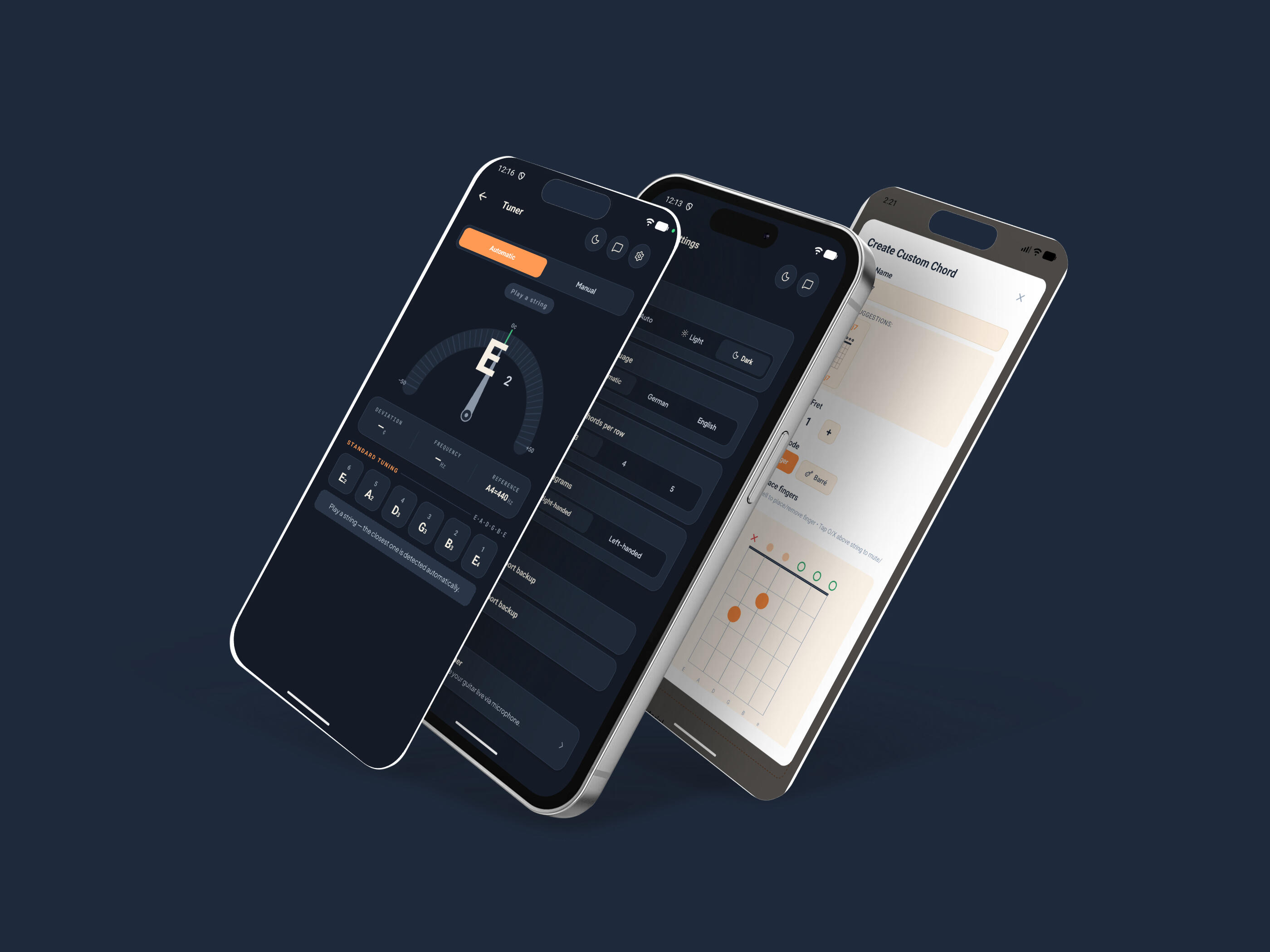 features, guitar tuner, left handed mode & much more